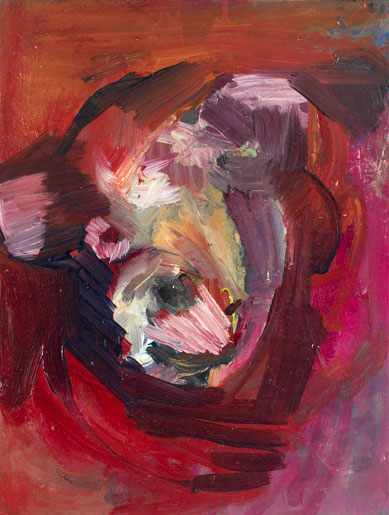 Monkey head 40x30cm 2009